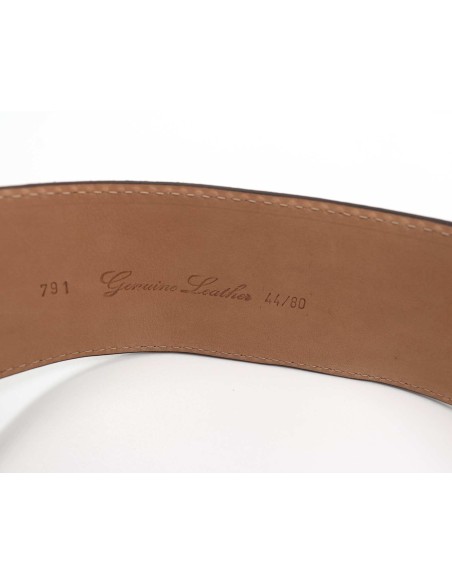 CINTURA ARTIGIANALE IN PELLE NATURALE "SUEDE"