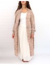 KIMONO LUNGO IN PURA SETA INDIANA "ECHO"