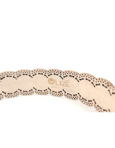 CINTURA ARTIGIANALE  IN PELLE NATURALE "VENUS"