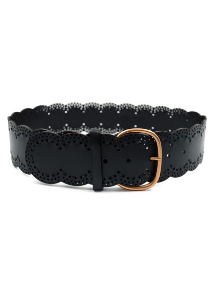 CINTURA ARTIGIANALE  IN PELLE NATURALE "VENUS"