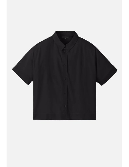 CAMICETTA MANICHE CORTE IN ECOVISCOSA LENZING ECOVERO "BRUNNERA"