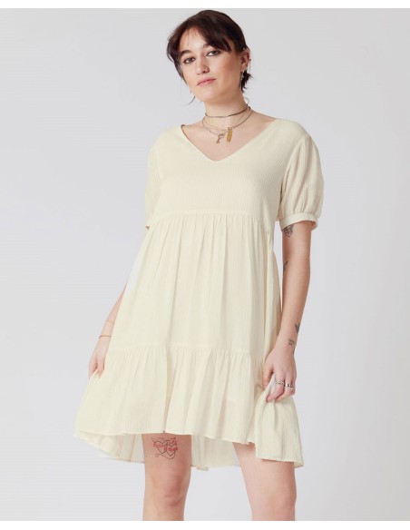 ABITO CON BALZE  IN 100% BANANA "SKY BANANA"