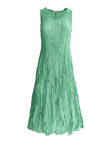 ABITO IN PURA SETA INCRESPATA "ZETA"