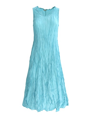 ABITO IN PURA SETA INCRESPATA "ZETA"