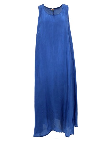 ABITO IN PURA SETA INCRESPATA "ZETA"