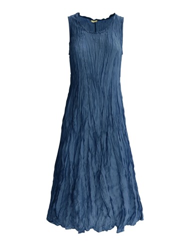 ABITO IN PURA SETA INCRESPATA "ZETA"