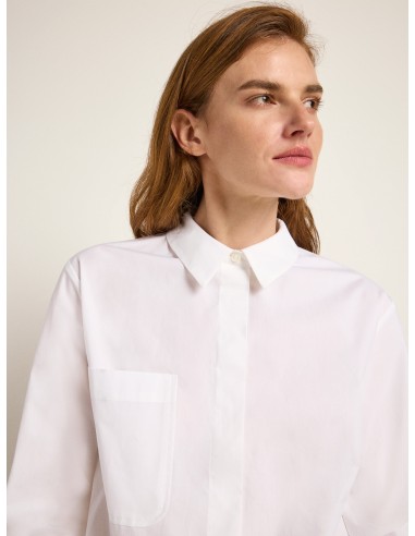 CAMICIA OVERSIZE IN 100% COTONE BIOLOGICO GOTS...