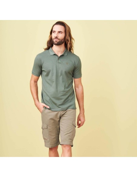 BERMUDA IN LINO E COTONE BIOLOGICO "CEDRIC"