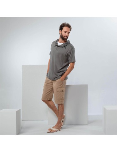 BERMUDA IN LINO E COTONE BIOLOGICO "CEDRIC"