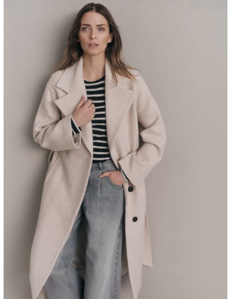 CAPPOTTO INVERNALE IN LANA MERINO E COTONE BIOLOGICO