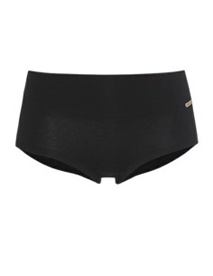 COULOTTE "MATERNITY" A VITA ALTA IN COTONE BIOLOGICO - NERO