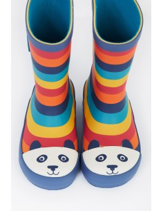 STIVALI DA PIOGGIA BAMBINI "RAINBOW PANDA" 2