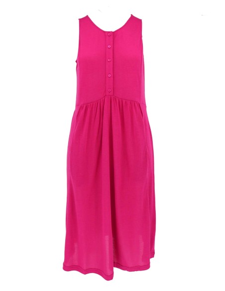 ABITO LUNGO IN SETA LINO E VISCOSA "CINDY"