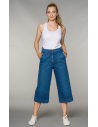JEANS COULOTTE IN COTONE BIOLOGICO "FREDERIKA"