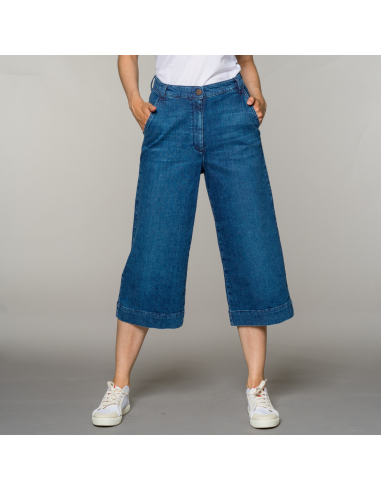 JEANS COULOTTE IN COTONE BIOLOGICO "FREDERIKA"