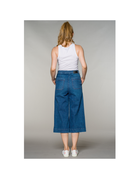 JEANS COULOTTE IN COTONE BIOLOGICO "FREDERIKA"