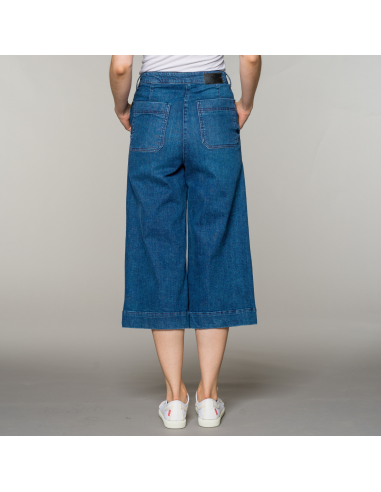 JEANS COULOTTE IN COTONE BIOLOGICO "FREDERIKA"