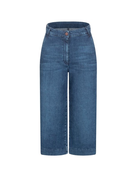 JEANS COULOTTE IN COTONE BIOLOGICO "FREDERIKA"