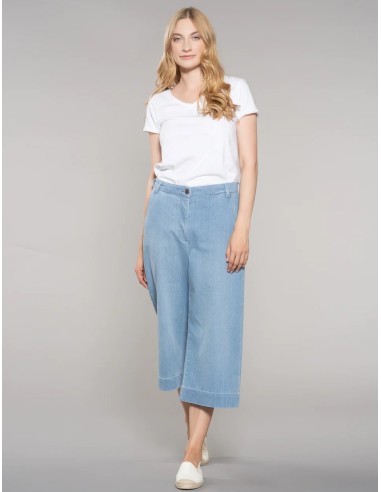JEANS COULOTTE IN COTONE BIOLOGICO "FREDERIKA"