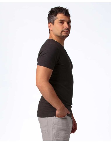 T-SHIRT UOMO GIROCOLLO IN CANAPA