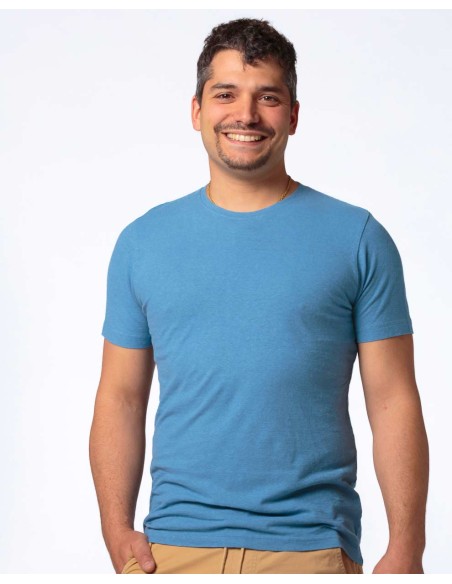 T-SHIRT UOMO GIROCOLLO IN CANAPA