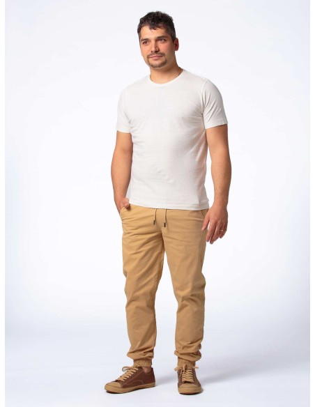 T-SHIRT UOMO GIROCOLLO IN CANAPA