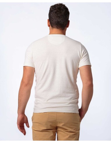 T-SHIRT UOMO GIROCOLLO IN CANAPA