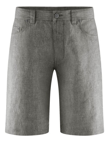 BERMUDA UOMO IN CANAPA "MELANGE"