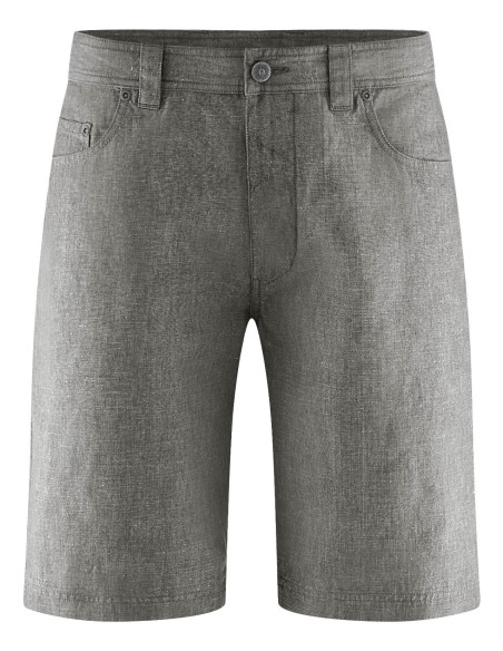 BERMUDA UOMO IN CANAPA "MELANGE"