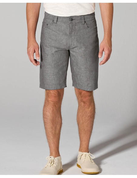 BERMUDA UOMO IN CANAPA "MELANGE"