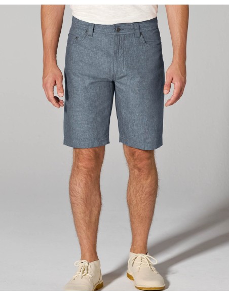 BERMUDA UOMO IN CANAPA "MELANGE"