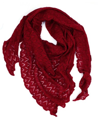 STOLA TRIANGOLARE IN LANA MERINO "SUSI"