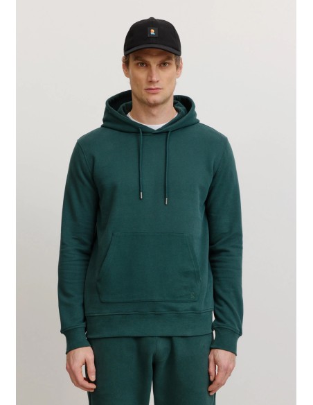 FELPA UOMO IN COTONE BIOLOGICO CON CAPPUCCIO "DURANTA"