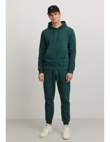 FELPA UOMO IN COTONE BIOLOGICO CON CAPPUCCIO...