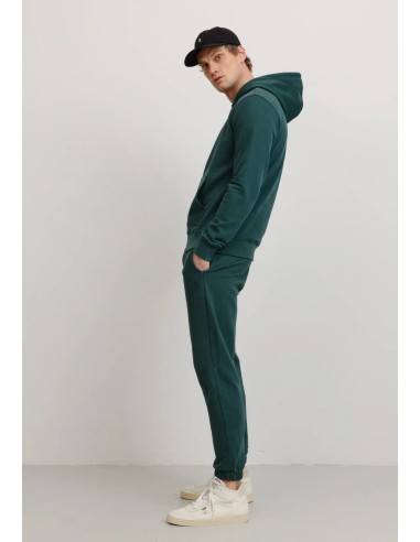 FELPA UOMO IN COTONE BIOLOGICO CON CAPPUCCIO...