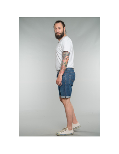 BERMUDA IN DENIM DI COTONE BIOLOGICO "LINUS"
