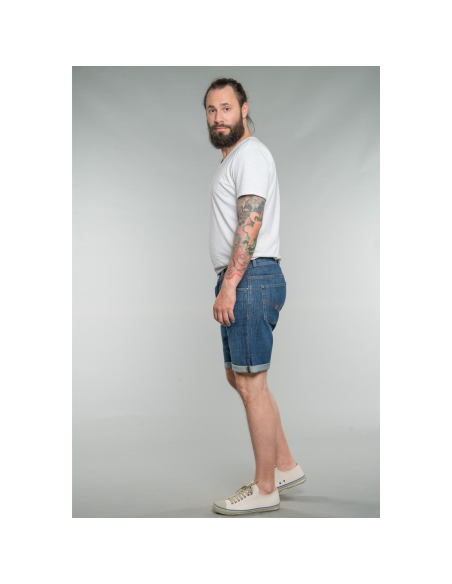 BERMUDA IN DENIM DI COTONE BIOLOGICO "LINUS"