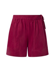 SHORTS AMPIO IN CUPRO "MAYA"
