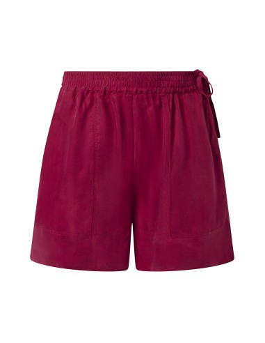 SHORTS AMPIO IN CUPRO "MAYA"