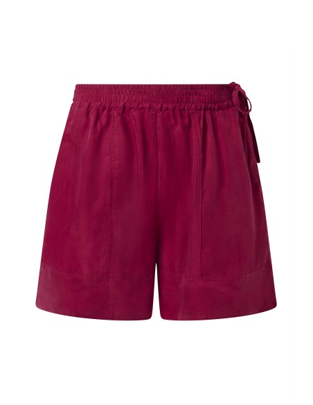 SHORTS AMPIO IN CUPRO "MAYA"