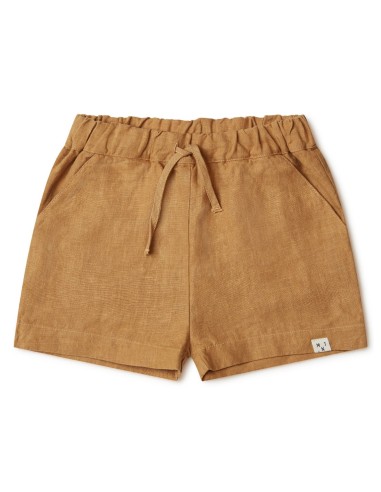 PANTALONE CORTO UNISEX IN 100% LINO "ARKIE"