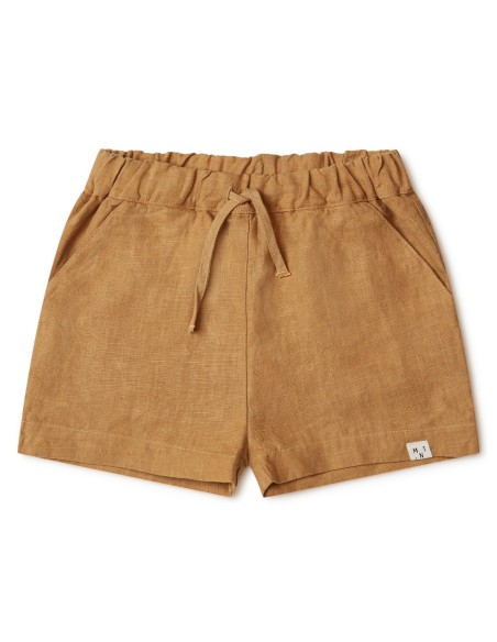 PANTALONE CORTO UNISEX IN 100% LINO "ARKIE"