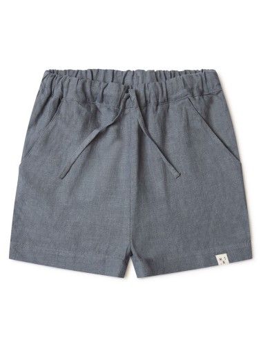 PANTALONE CORTO UNISEX IN 100% LINO "ARKIE"