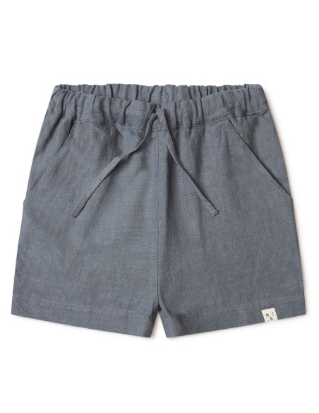 PANTALONE CORTO UNISEX IN 100% LINO "ARKIE"