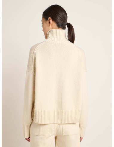 MAGLIONE OVERSIZE IN LANA E COTONE BIO