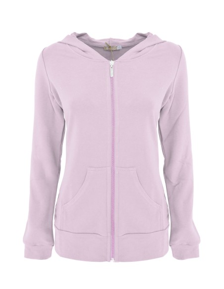 FELPA IN BAMBU' SLIM CON CAPPUCCIO