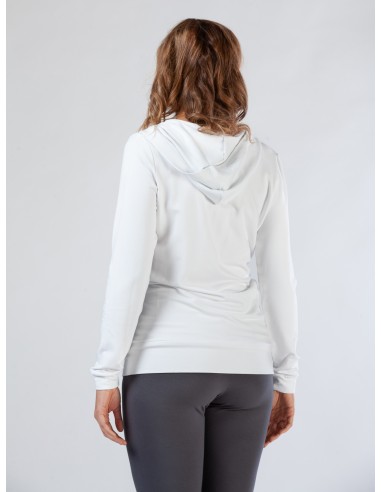 FELPA IN BAMBU' SLIM CON CAPPUCCIO