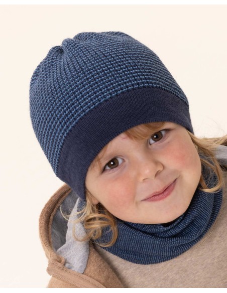 BERRETTO IN LANA MERINO MELANGE