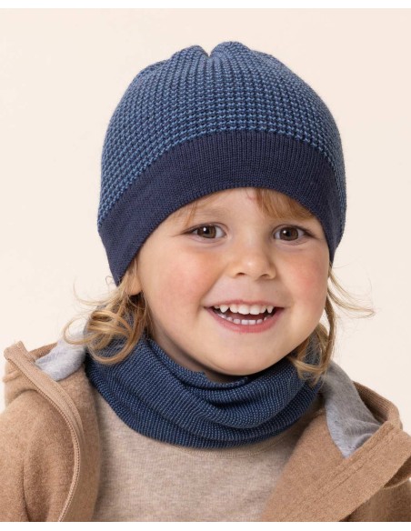 BERRETTO IN LANA MERINO MELANGE