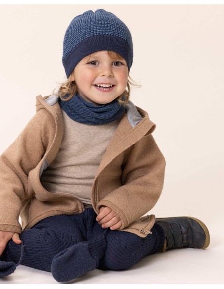 BERRETTO IN LANA MERINO MELANGE